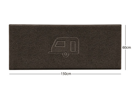 "Caravan" Grey Spaghetti Door Mat