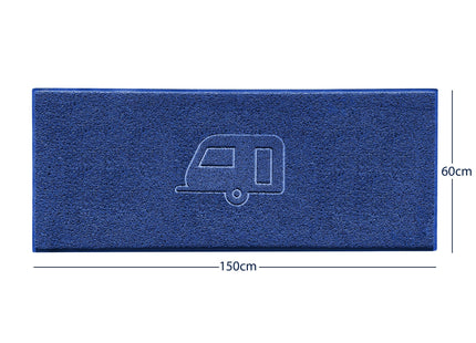 "Caravan" Grey Spaghetti Door Mat