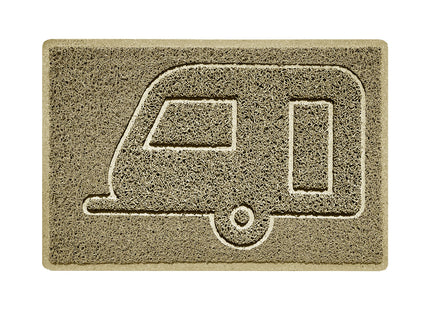 "Caravan" Grey Spaghetti Door Mat