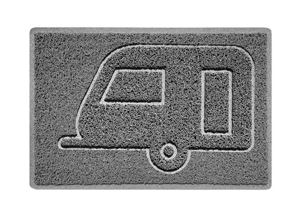 "Caravan" Grey Spaghetti Door Mat