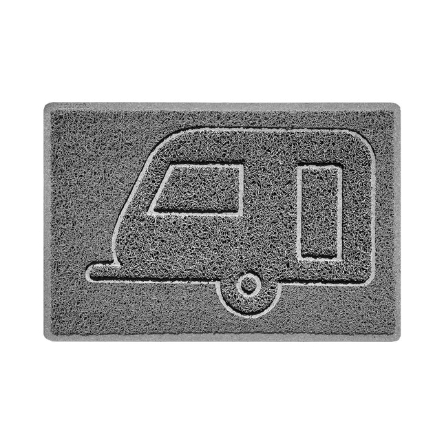 "Caravan" Grey Spaghetti Door Mat