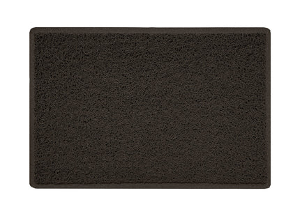 Embossed Spaghetti Outdoor Doormat - Brown