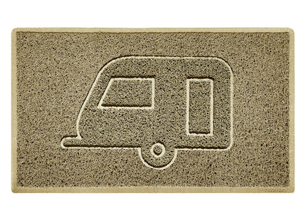 "Caravan" Grey Spaghetti Door Mat