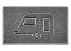 Grey / 75cm x 44cm / Yes (Suitable for Indoors)