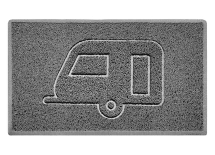 "Caravan" Grey Spaghetti Door Mat