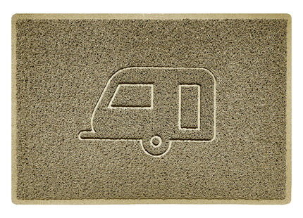 "Caravan" Grey Spaghetti Door Mat