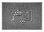Grey / 90cm x 60cm / Yes (Suitable for Indoors)