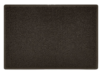 Embossed Spaghetti Outdoor Doormat - Brown