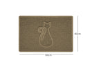 Beige / 60cm x 40cm / Yes (Suitable for Indoors)