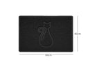 Black / 60cm x 40cm / Yes (Suitable for Indoors)