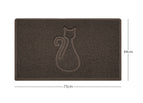 Brown / 75cm x 44cm / Yes (Suitable for Indoors)