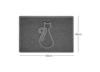 Grey / 60cm x 40cm / Yes (Suitable for Indoors)