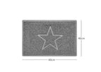 Grey / 60cm x 40cm / Yes (Suitable for Indoors)