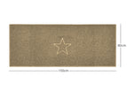 Beige / 150cm x 60cm / Yes (Suitable for Indoors)