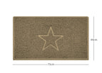 Beige / 75cm x 44cm / Yes (Suitable for Indoors)