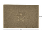 Beige / 90cm x 60cm / Yes (Suitable for Indoors)