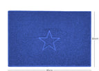 Blue / 90cm x 60cm / Yes (Suitable for Indoors)