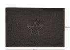 Brown / 90cm x 60cm / Yes (Suitable for Indoors)