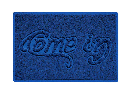 "Come In" Grey Spaghetti Door Mat