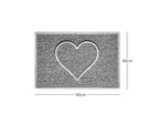 Grey / 60cm x 40cm / Yes (Suitable for Indoors)