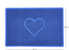 Blue / 90cm x 60cm / Yes (Suitable for Indoors)