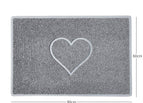 Grey / 90cm x 60cm / Yes (Suitable for Indoors)