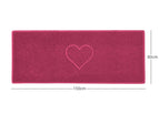 Pink / 150cm x 60cm / Yes (Suitable for Indoors)