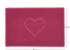 Pink / 90cm x 60cm / Yes (Suitable for Indoors)
