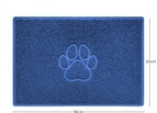 Blue / 90cm x 60cm / Yes (Suitable for Indoors)
