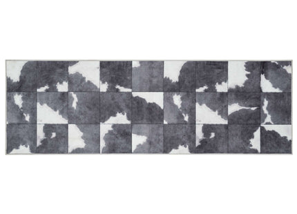 Faux Hides Rug Black and White