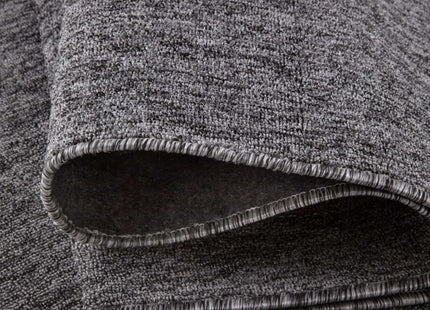 Flex Grey Low Pile Solid Rug