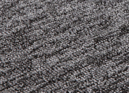 Flex Grey Low Pile Solid Rug