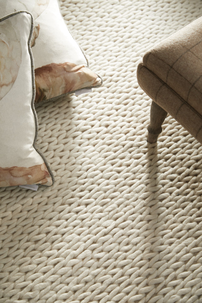 Rug Guru Fusion Ivory Wool Rug
