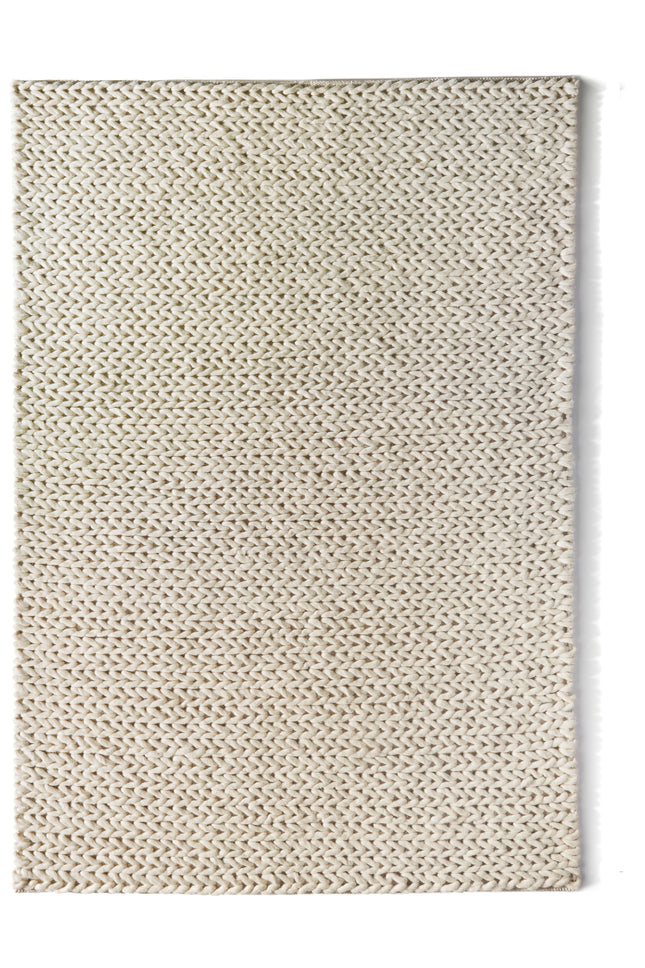 Rug Guru Fusion Ivory Wool Rug