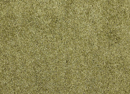Washable Olive Green Shaggy Rug