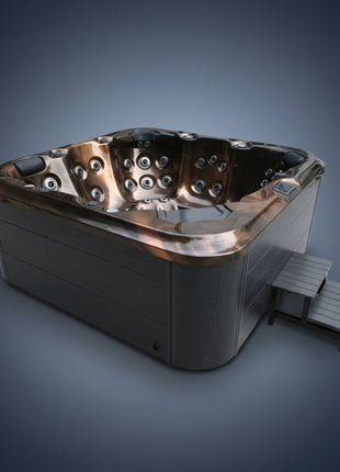 H2O 6000 Series 6-Seater (Twin-Pump) 32A Plug & Play Hot Tub