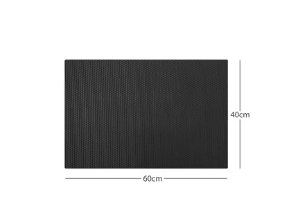Hexagon Pattern Heavy Duty Rubber Door Mat