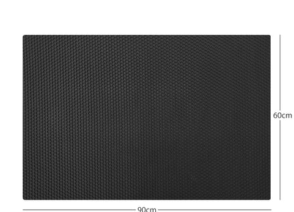 Hexagon Pattern Heavy Duty Rubber Door Mat