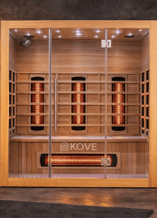 KOVE Full Spectrum Infrared Sauna – 3 Person
