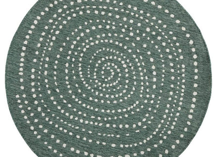 Indoor Outdoor Bali Reversible Round Rug