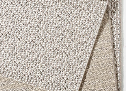 Indoor Outdoor Coin Rug – Geometric Design