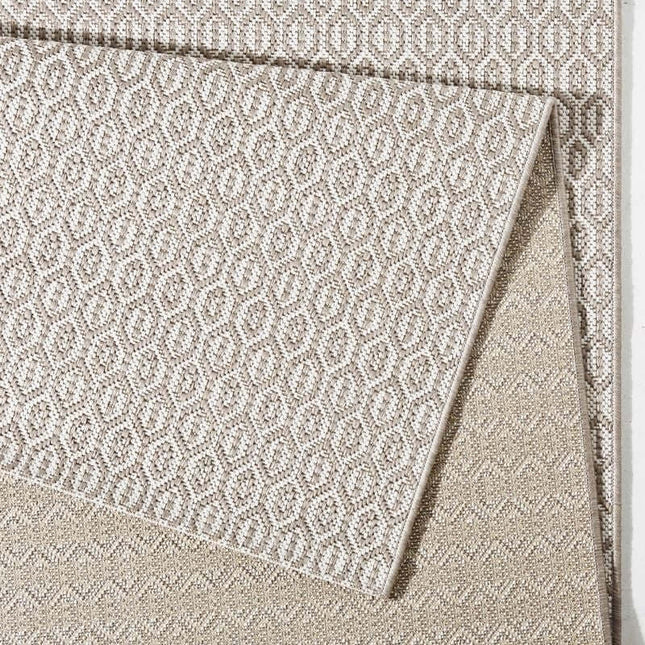 Indoor Outdoor Coin Rug – Geometric Design