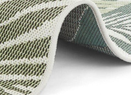 Indoor Outdoor Vai Green Rug – Floral Design