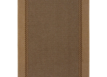 Washable Bordered Beige Rug  | 116B