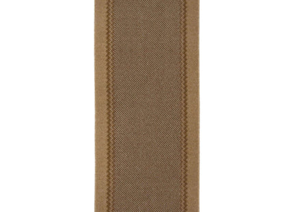 Washable Bordered Beige Rug  | 116B