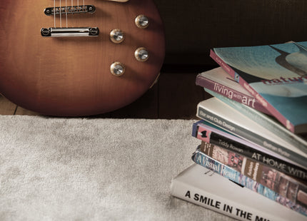 Rug Guru Karma Cloud Grey Viscose Rug