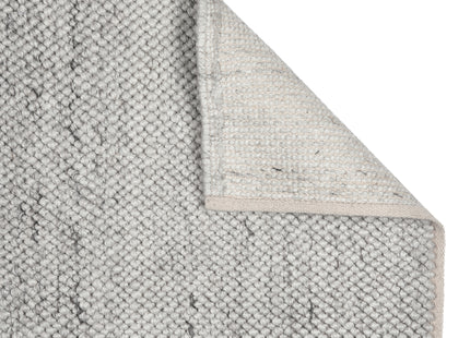 La Playa Silver Wool Rug