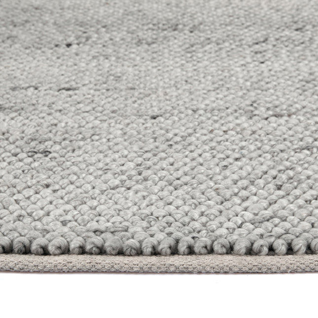 La Playa Silver Wool Rug