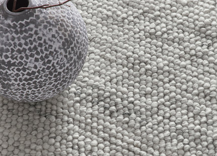 La Playa Silver Wool Rug