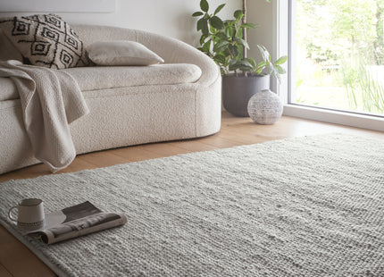 La Playa Silver Wool Rug